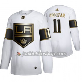 Miehille NHL Los Angeles Kings Pelipaita Anze Kopitar 11 Adidas 2019-20 Golden Edition Valkoinen Authentic